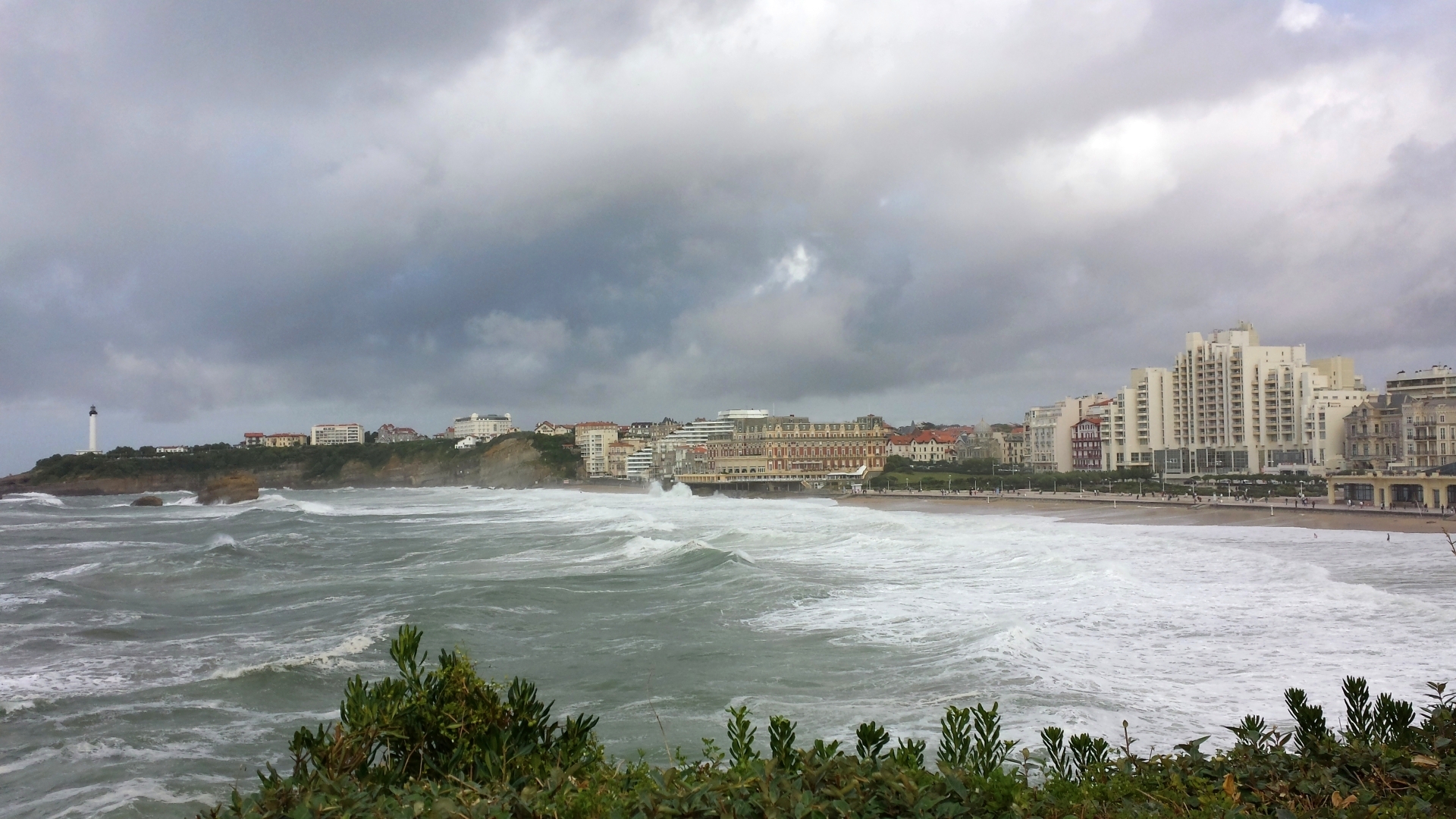 Biarritz, Frankreich - elegantes Seebad an der baskischen Küste